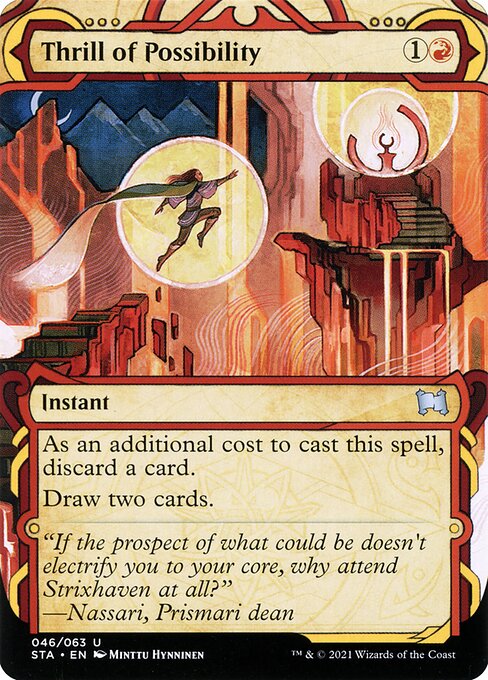 Thrill of Possibility [Borderless Etched Foil]