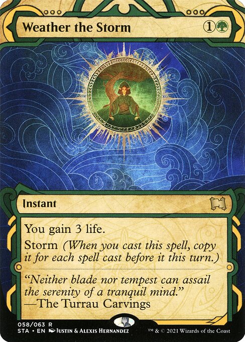 Weather the Storm [Borderless Etched Foil]