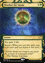 Weather the Storm [Borderless Etched Foil]