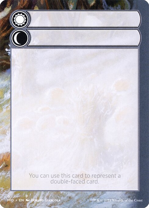 Double-Faced Substitute Card Token SMID