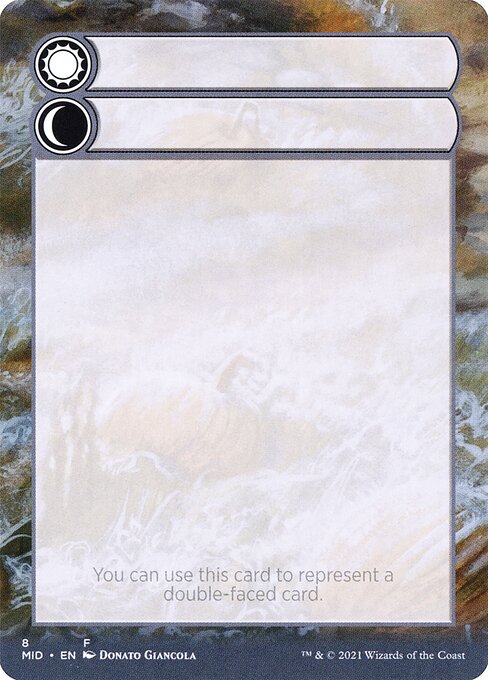 Double-Faced Substitute Card Token SMID