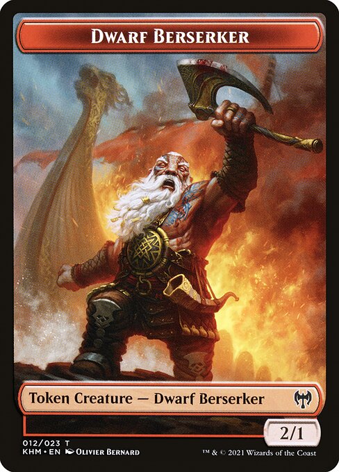 Dwarf Berserker Token TKHM