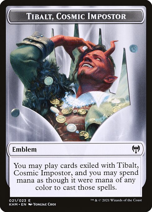 Tibalt, Cosmic Impostor Emblem Token TKHM