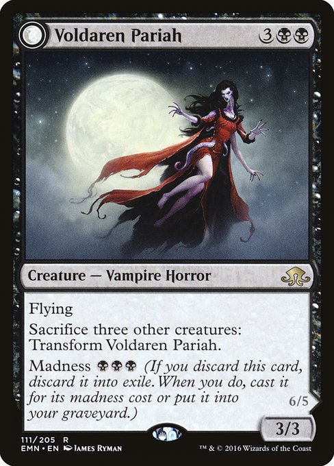 Voldaren Pariah // Abolisher of Bloodlines [Foil]
