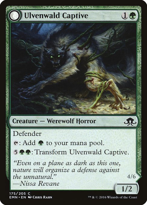 Ulvenwald Captive // Ulvenwald Abomination [Foil]