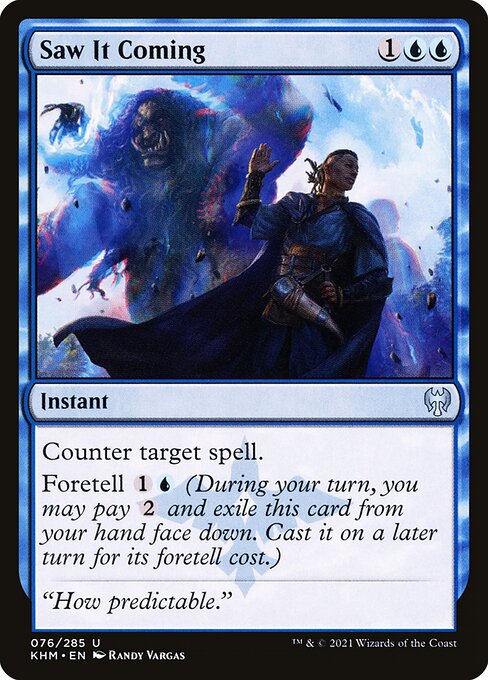 Saw It Coming [Foil]