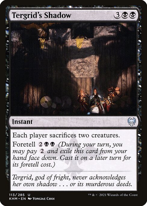 Tergrid's Shadow [Foil]