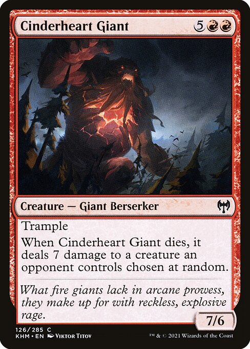 Cinderheart Giant [Foil]
