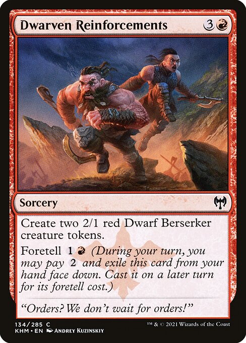 Dwarven Reinforcements [Foil]