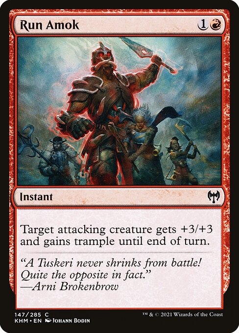 Run Amok [Foil]