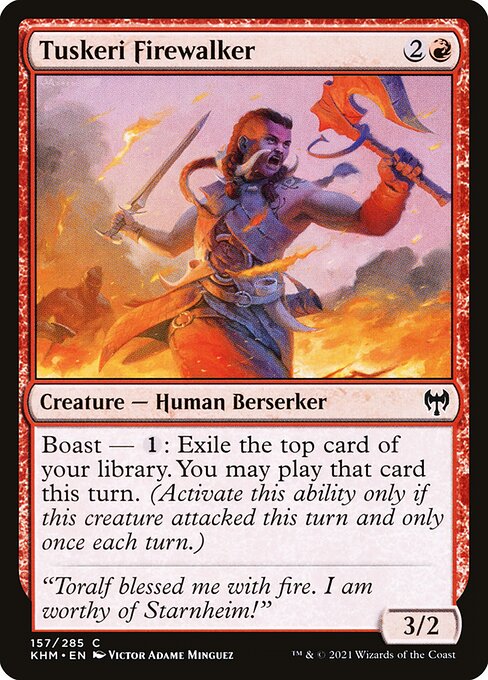 Tuskeri Firewalker [Foil]