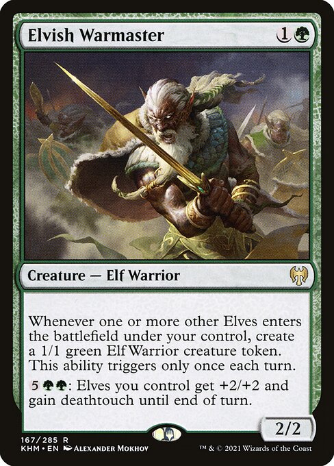 Elvish Warmaster [Foil]