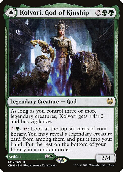 Kolvori, God of Kinship // The Ringhart Crest [Foil]