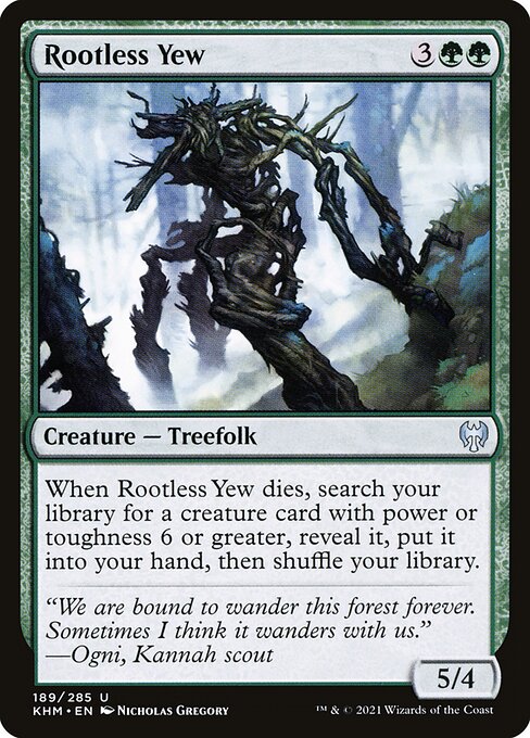 Rootless Yew [Foil]