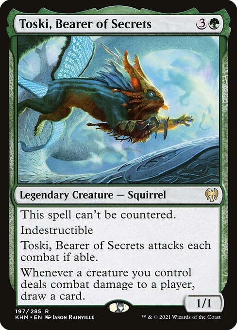 Toski, Bearer of Secrets [Foil]