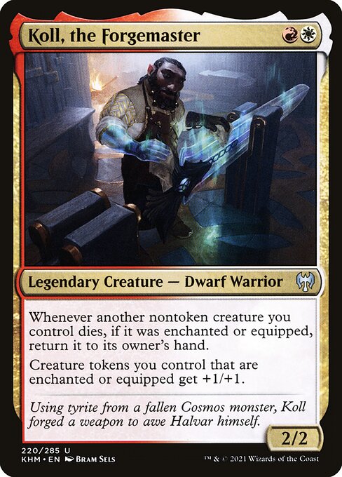 Koll, the Forgemaster [Foil]