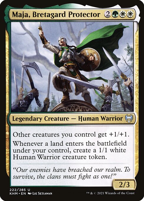 Maja, Bretagard Protector [Foil]