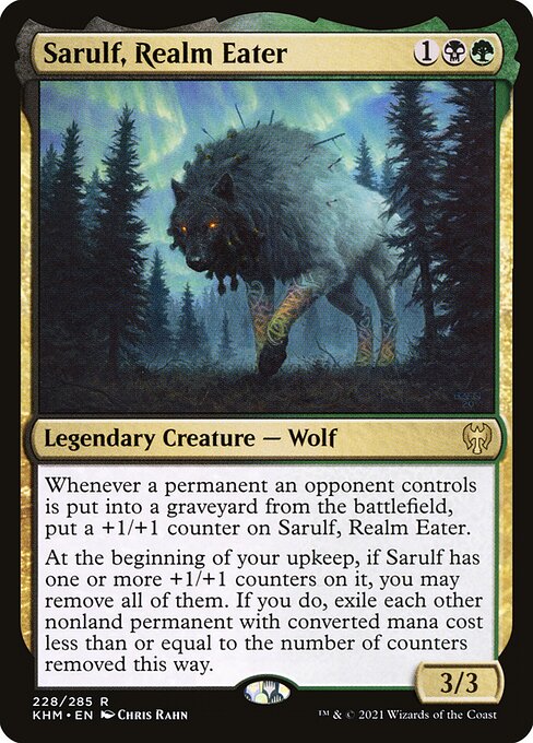 Sarulf, Realm Eater [Foil]