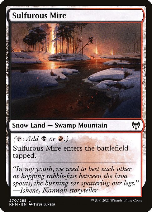 Sulfurous Mire [Foil]