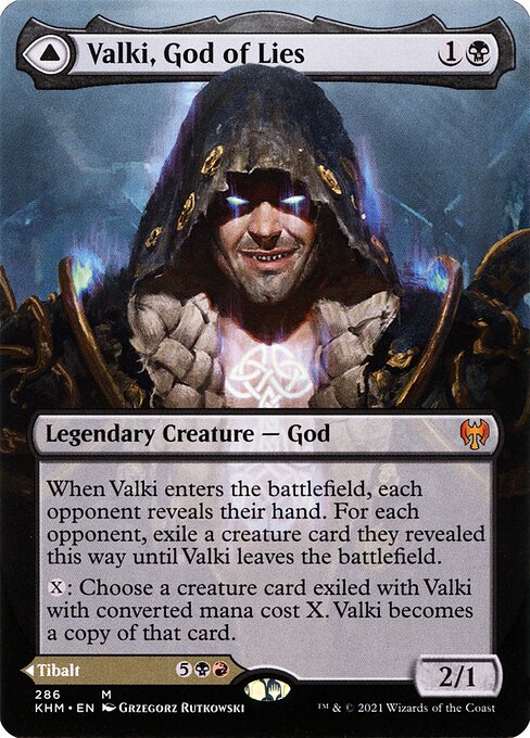 Valki, God of Lies // Tibalt, Cosmic Impostor [Borderless]
