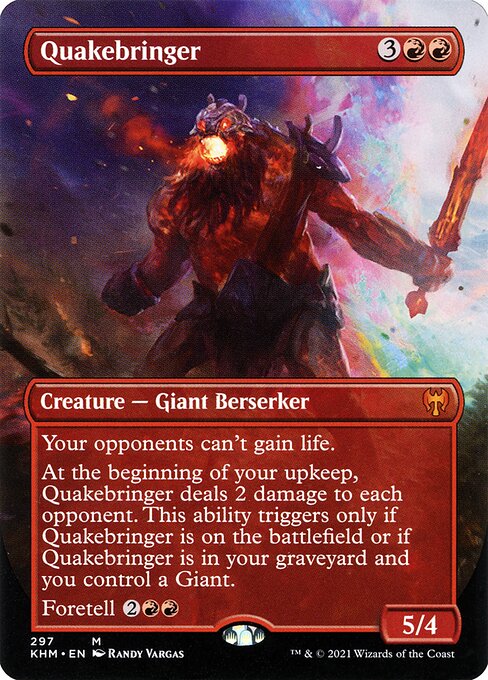 Quakebringer [Borderless Foil]