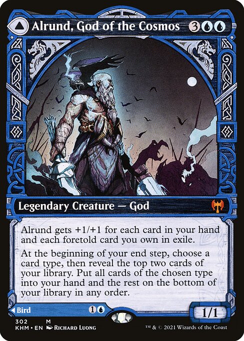 Alrund, God of the Cosmos // Hakka, Whispering Raven [Showcase]