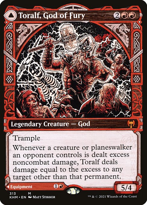 Toralf, God of Fury // Toralf's Hammer [Showcase]