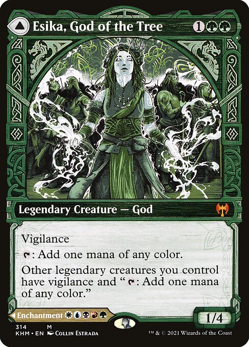Esika, God of the Tree // The Prismatic Bridge [Showcase Foil]