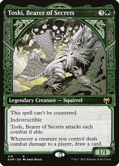Toski, Bearer of Secrets [Showcase Foil]