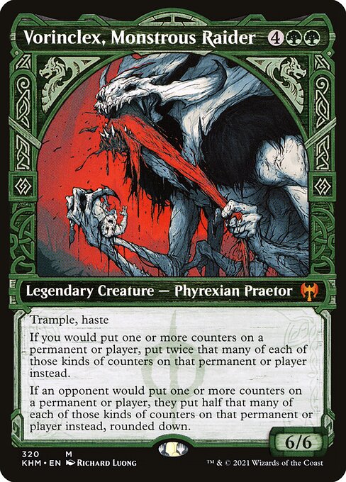 Vorinclex, Monstrous Raider [Phyrexian Showcase]