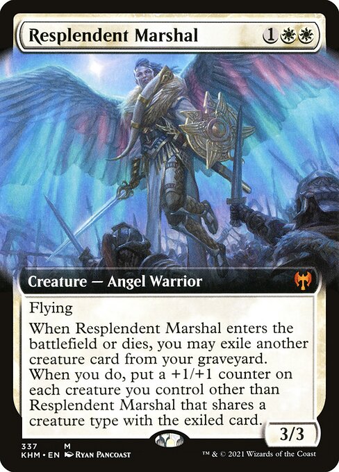 Resplendent Marshal [Extended Artwork Foil]