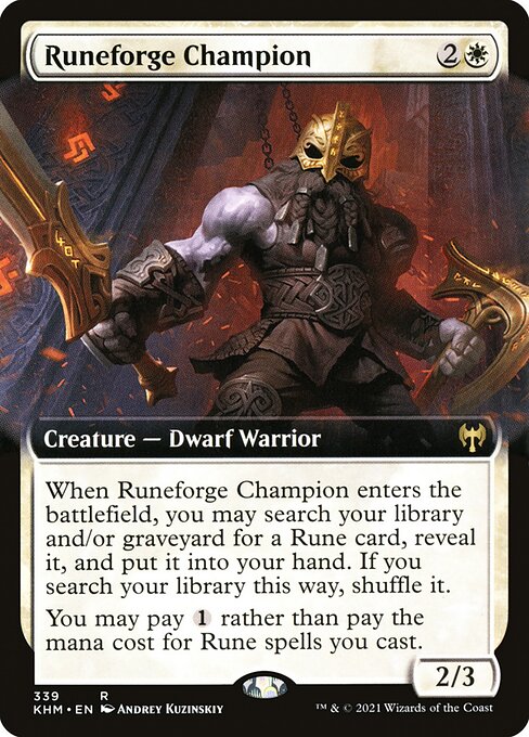 Runeforge Champion [Extended Artwork]