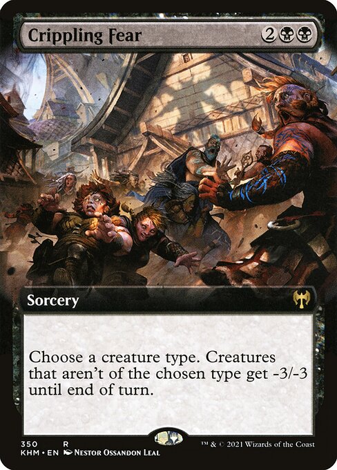 Crippling Fear [Extended Artwork Foil]