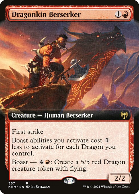 Dragonkin Berserker [Extended Artwork]