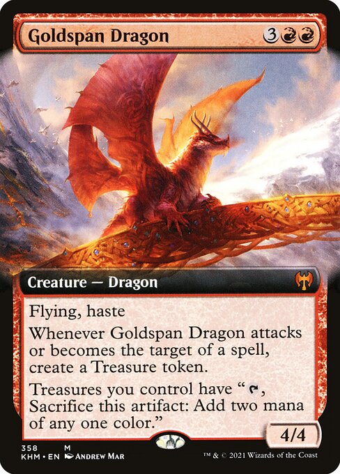 Goldspan Dragon [Extended Artwork]