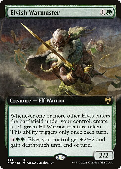 Elvish Warmaster [Extended Artwork]