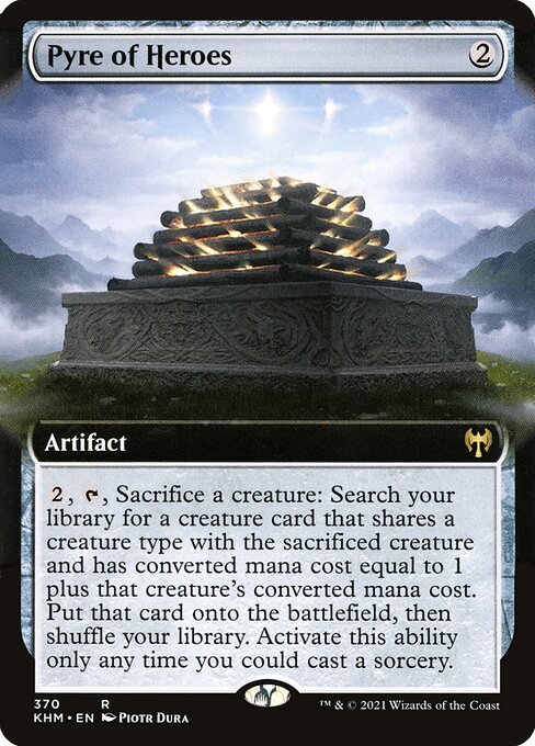 Pyre of Heroes [Extended Artwork Foil]