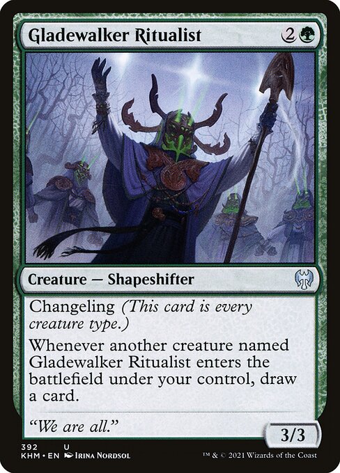 Gladewalker Ritualist [Foil]