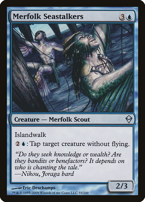 Merfolk Seastalkers [Foil]
