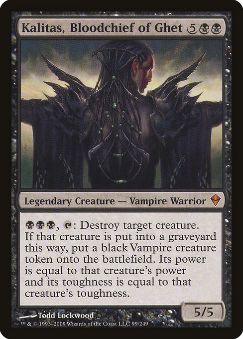 Kalitas, Bloodchief of Ghet [Foil]