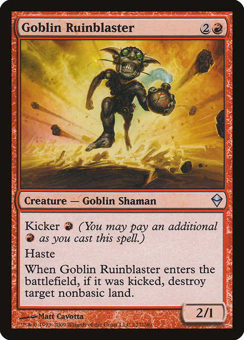 Goblin Ruinblaster [Foil]