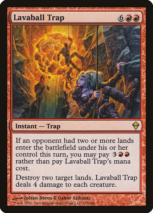 Lavaball Trap [EX]