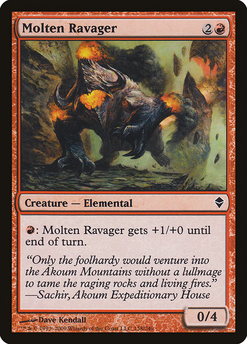 Molten Ravager [Foil]