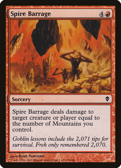 Spire Barrage [Foil]