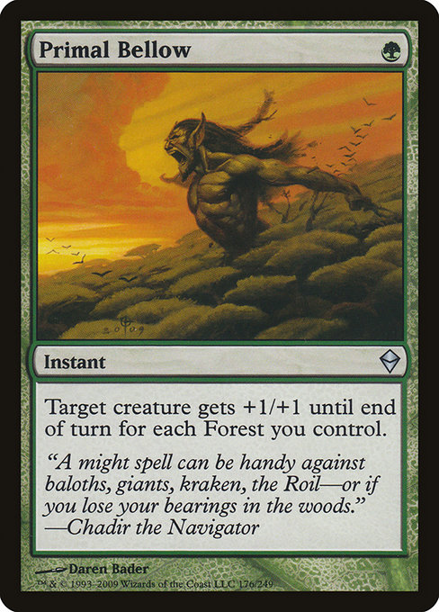 Primal Bellow [Foil]