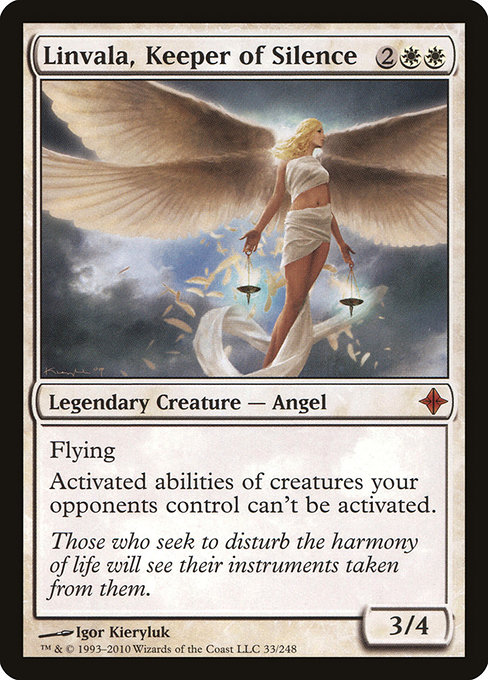Linvala, Keeper of Silence [Foil]