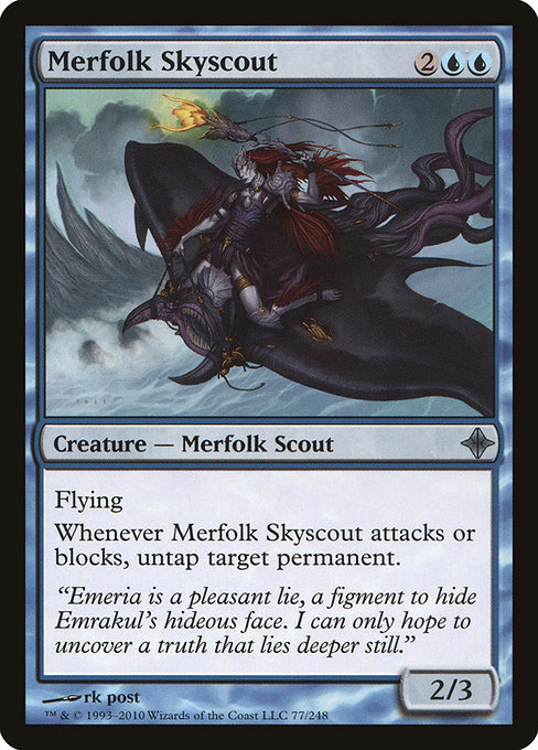 Merfolk Skyscout [Foil]