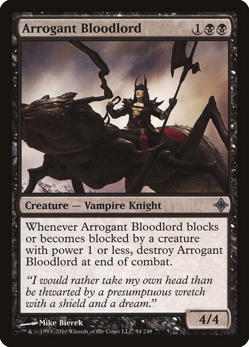 Arrogant Bloodlord [Foil]