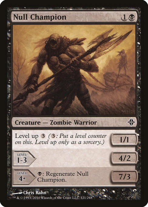Null Champion [Foil]