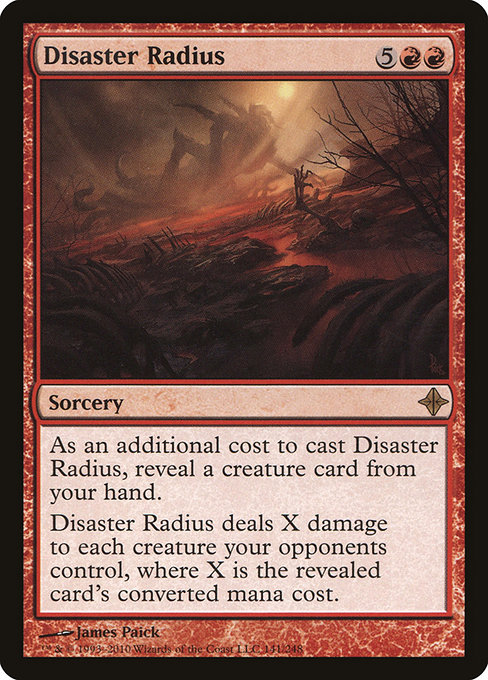 Disaster Radius [Foil]